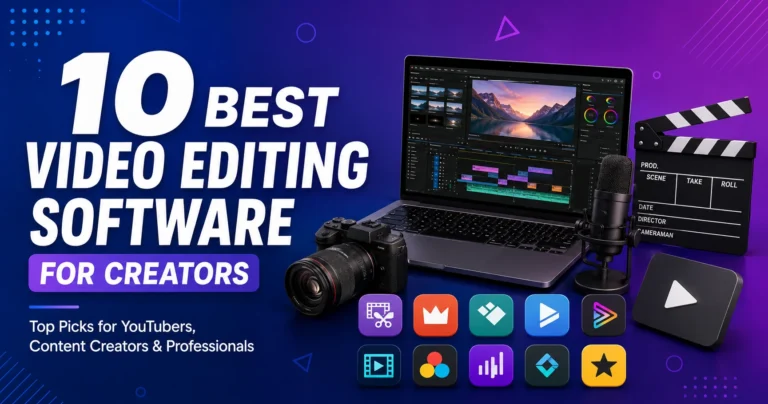 10 Best Video Editing Softwares for Creators