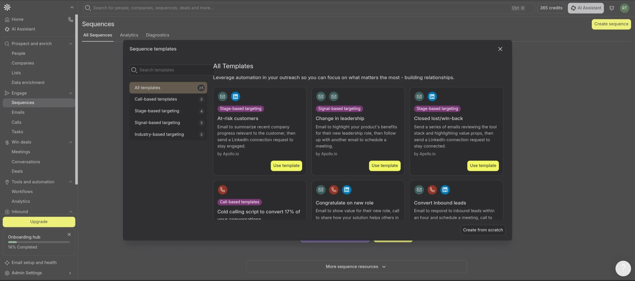 Apollo.io Sequences