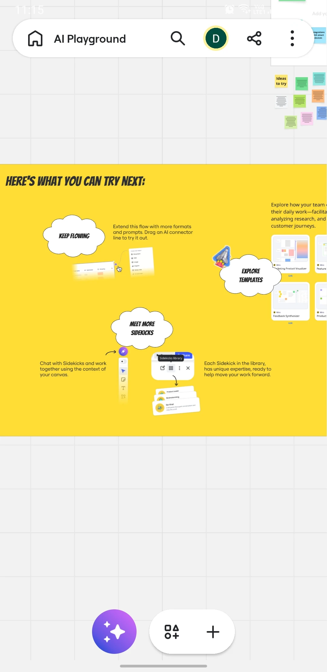 Miro Android App Screen 4