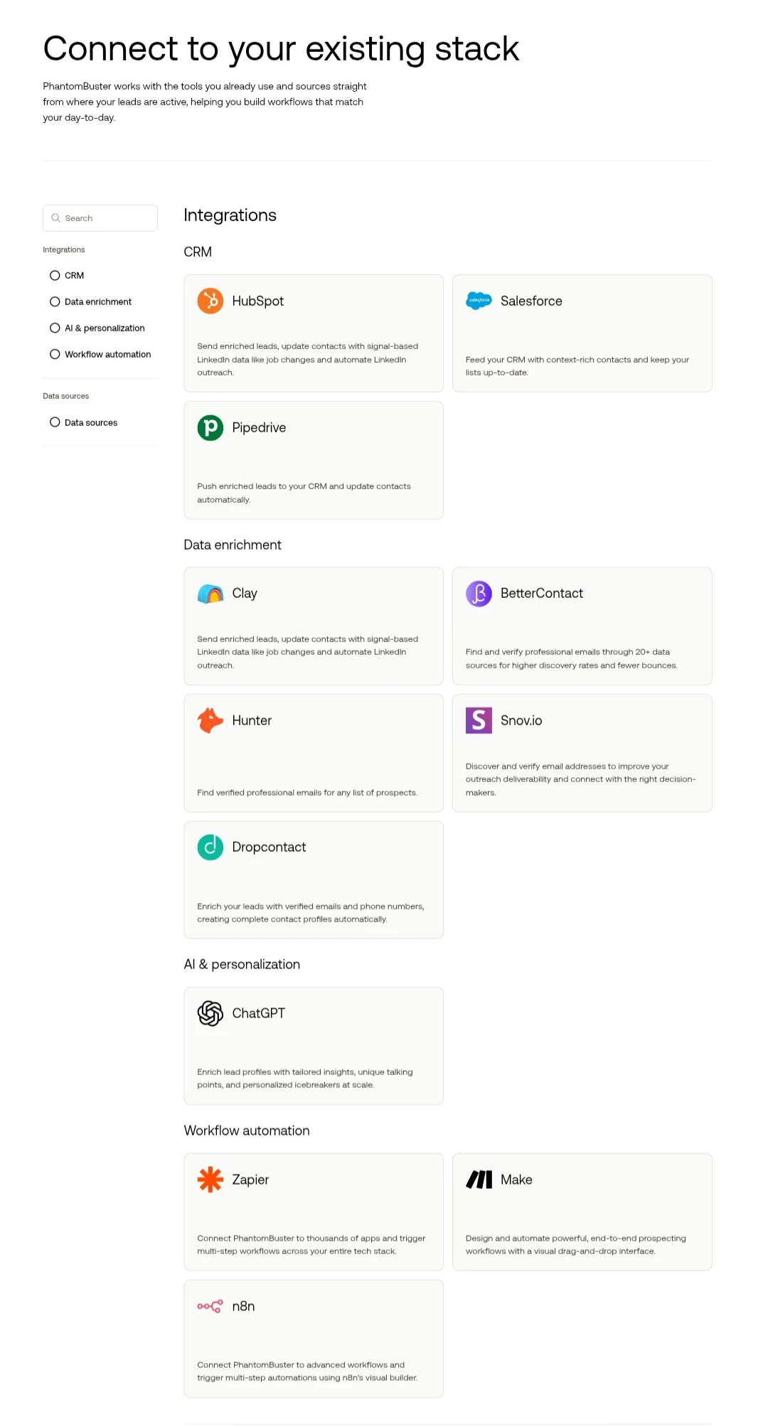 Native CRM Integrations 1