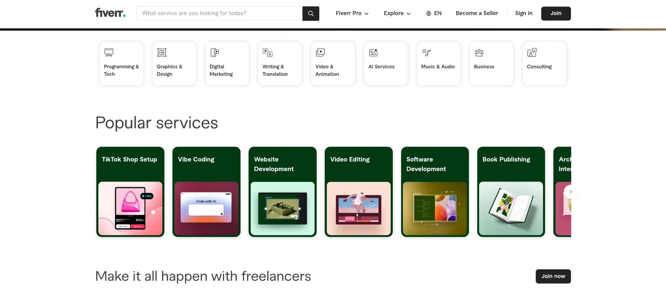 Fiverr Marketplace